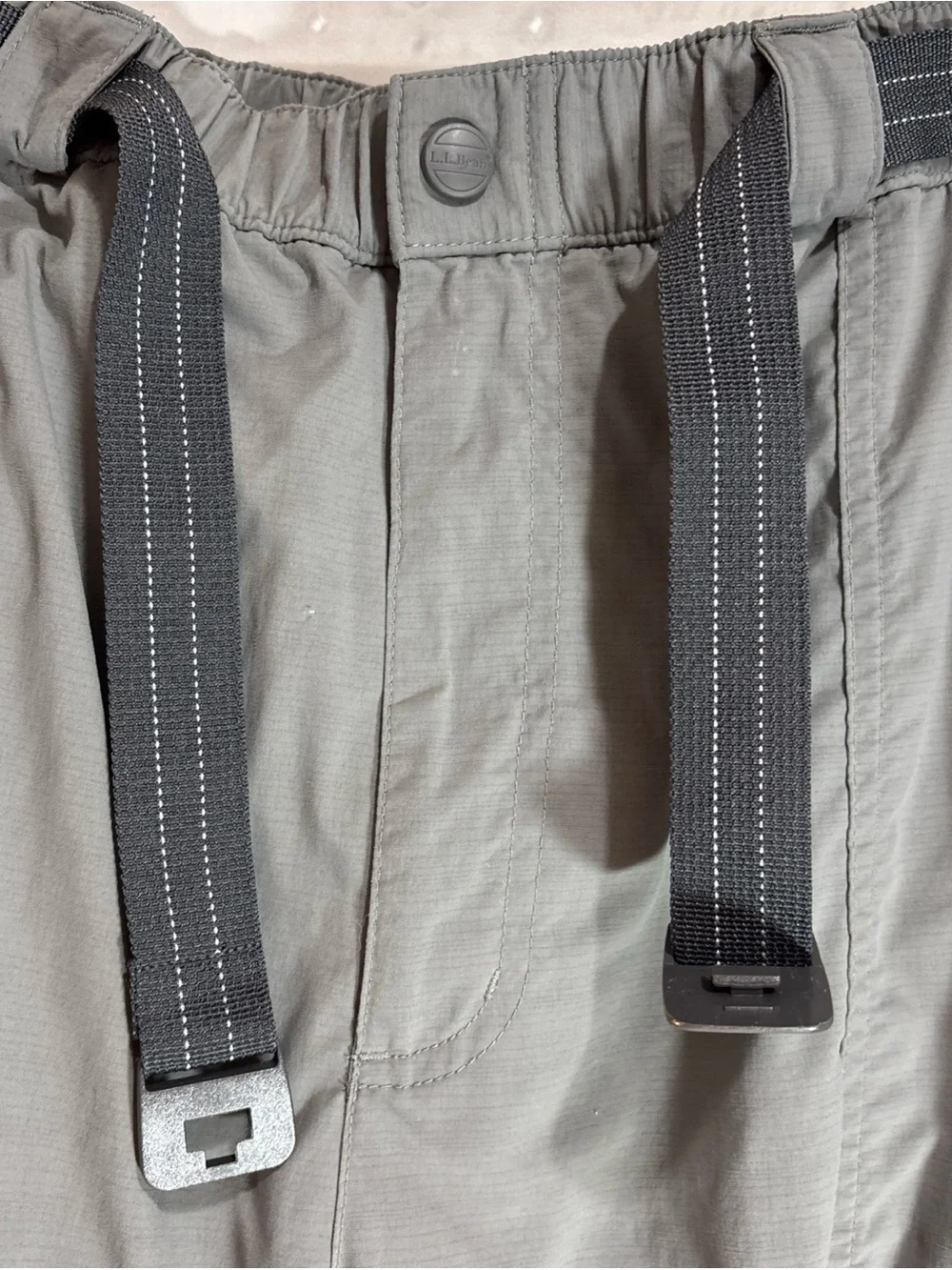 L.L. Bean lightweight gray